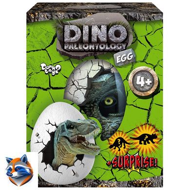 НАБОР ДЛЯ ТВОРЧЕСТВА "DINO PALEONTOLOGY. EGG" 4 В 1 ДАНКОТОЙЗ (DP-03-01)