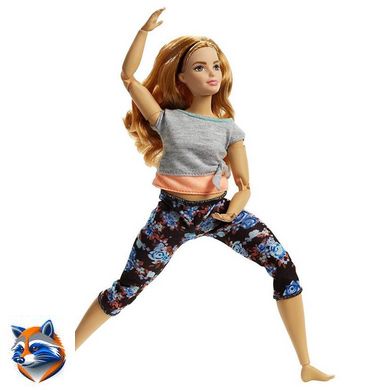 Лялька Barbie "Рухайся як я" (оновл.) в ас.(4), Mattel