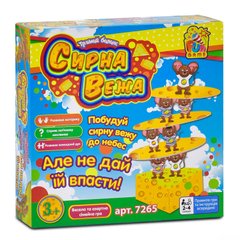 Настільна гра 7265 "Сирна вежа" (12) "FUN GAME