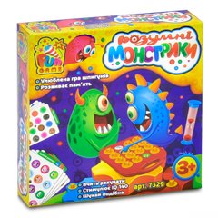 Настольная игра 7329 "Розумні монстрики" (укр) (12) "FUN GAME"