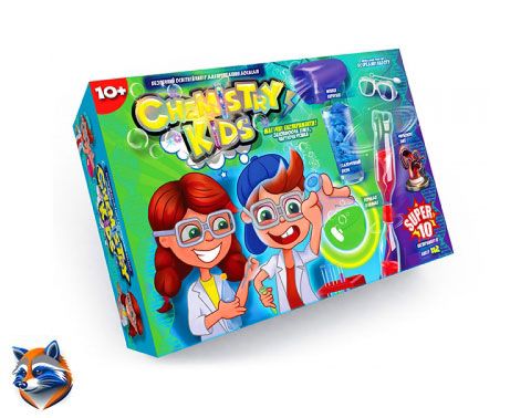 Большой набор для опытов "Chemistry Kids" (укр) Dankotoys (CHK-01-02U)