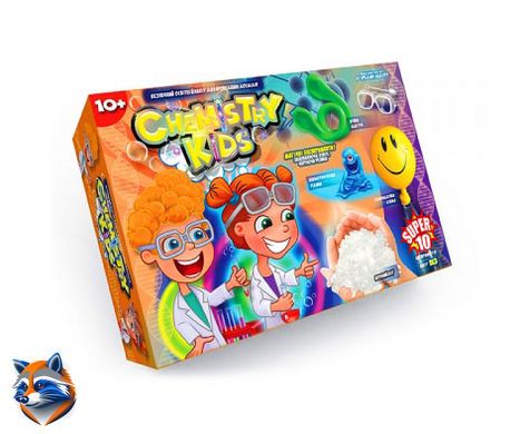 Великий набір для дослідів "Chemistry Kids" (укр) Dankotoys (CHK-01-03U)