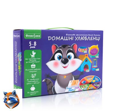 Настольная игра "Домашні улюбленці" VT 2312-07 укр (18) "Vladi Toys"