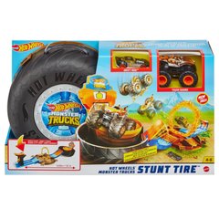 Игровой набор "Трюки в шине" серии "Monster Trucks" Hot Wheels