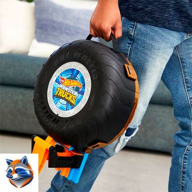 Игровой набор "Трюки в шине" серии "Monster Trucks" Hot Wheels